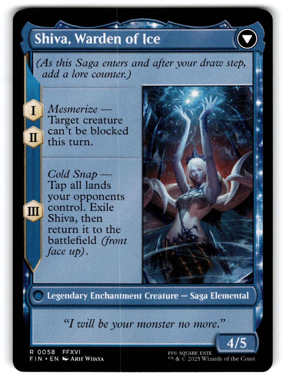 Final Fantasy Magic: The Gathering Jill