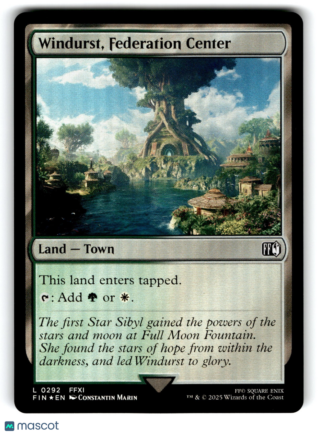 Windurst, Federation Center Final Fantasy Foil