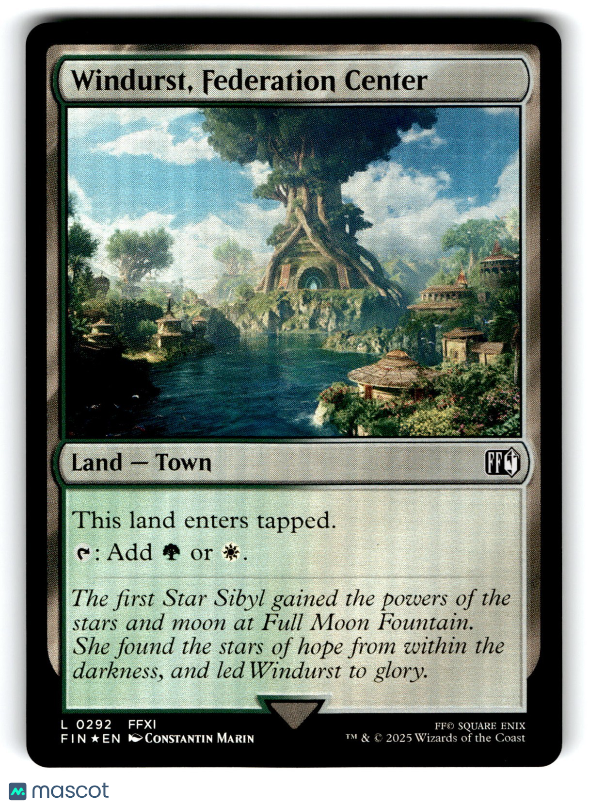 Windurst, Federation Center Final Fantasy Foil