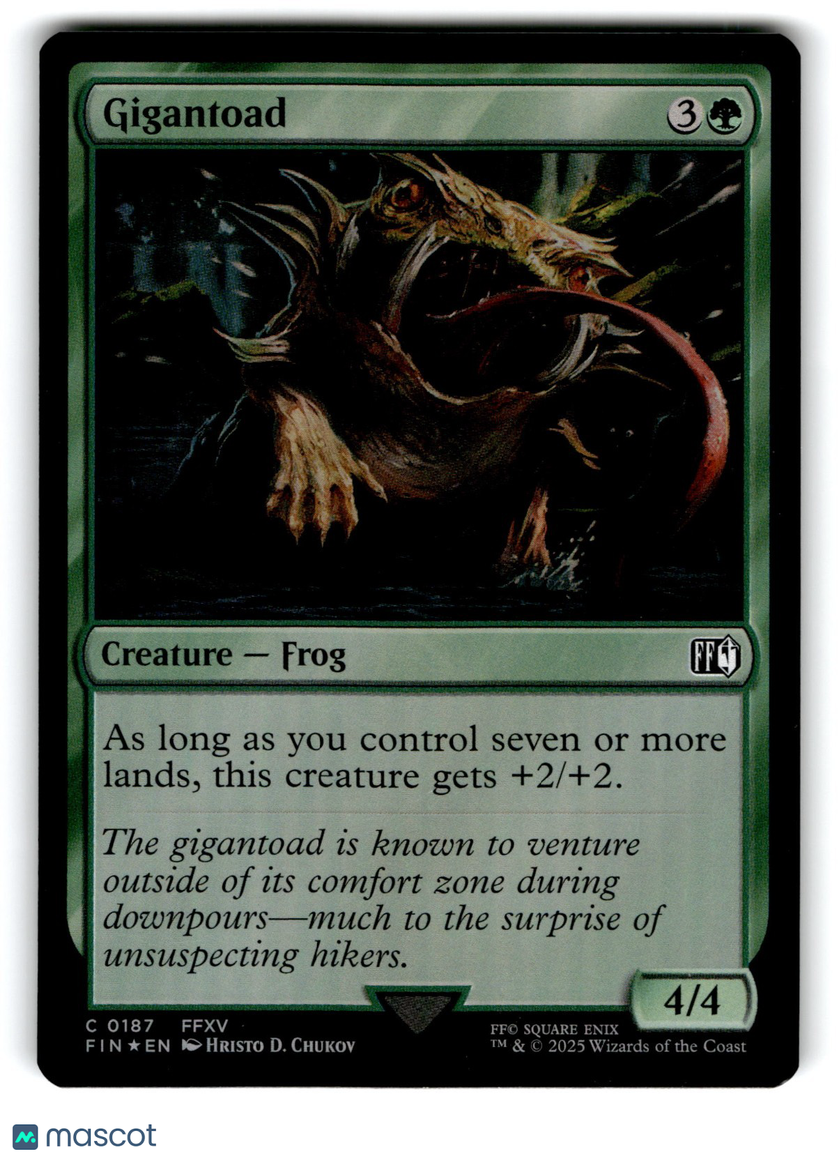 Gigantoad Final Fantasy Foil