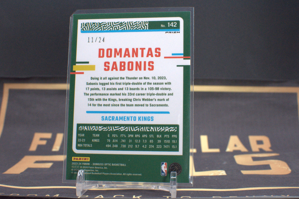 2023 Donruss Optic DOMANTAS SABONIS #142 BLUE MOJO CHOICE 11/24