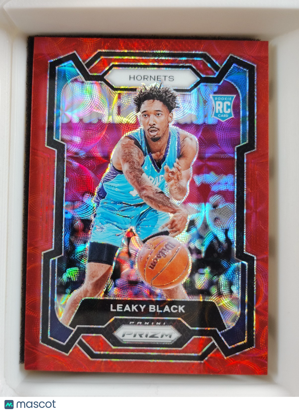 2023-24 Panini Prizm - Leaky Black #284 Choice Red Prizm 07/88