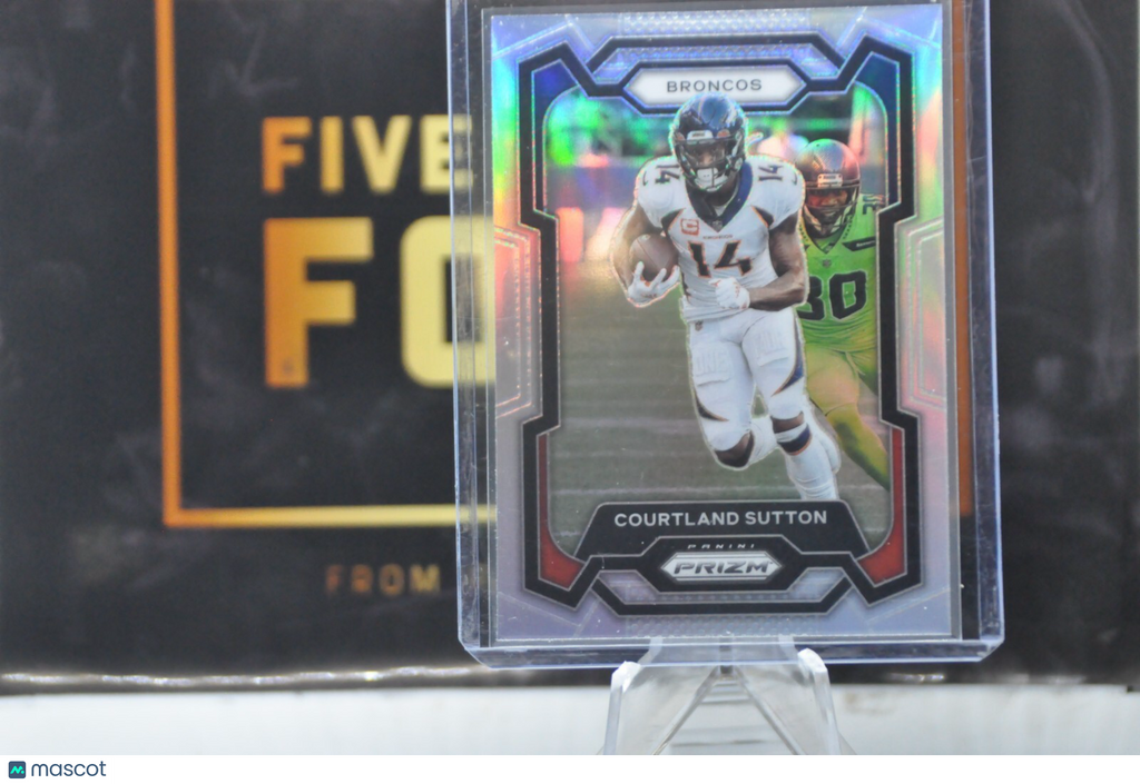 Courtland Sutton [Silver] #85 (2023 Panini Prizm)