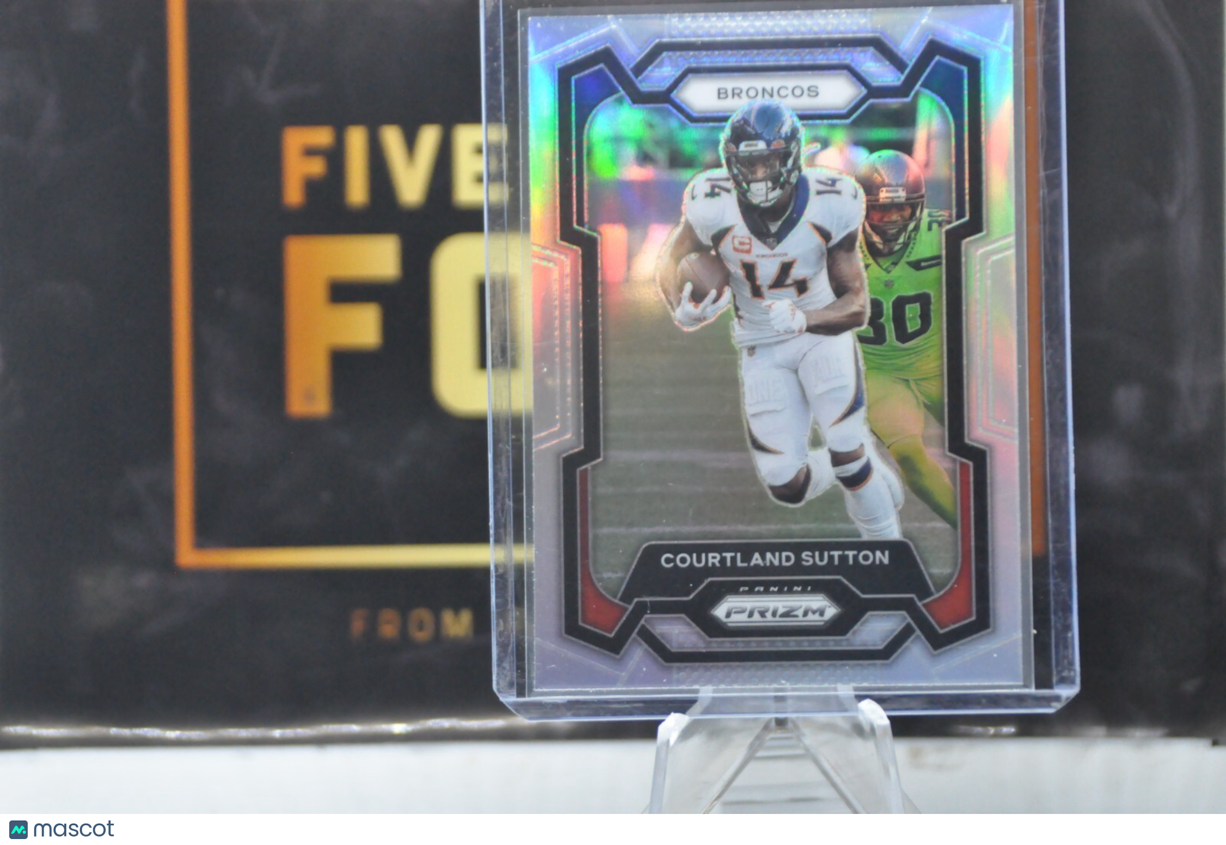 Courtland Sutton [Silver] #85 (2023 Panini Prizm)