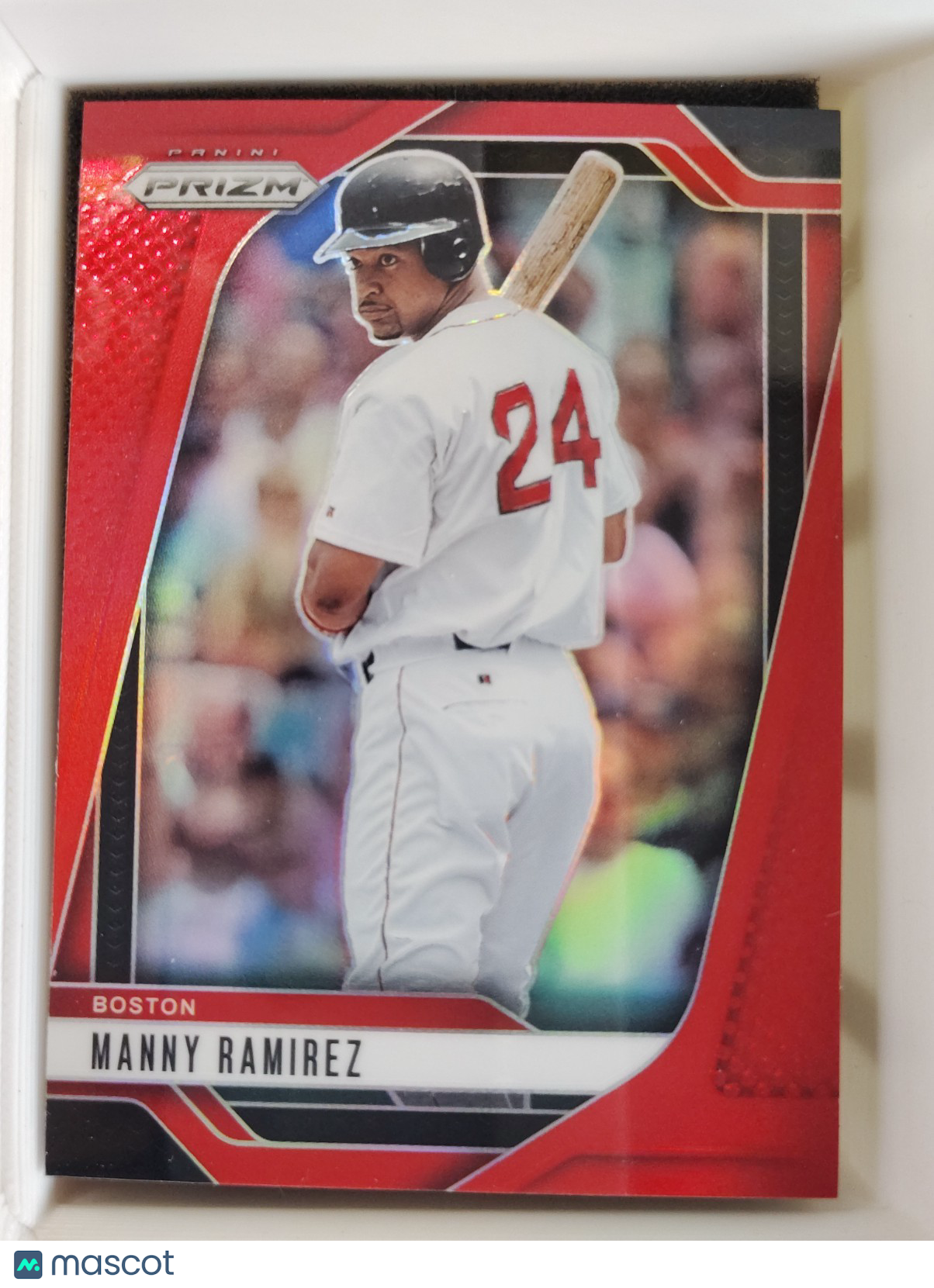 2025 Panini Prizm #219 Manny Ramirez 194/299 Red
