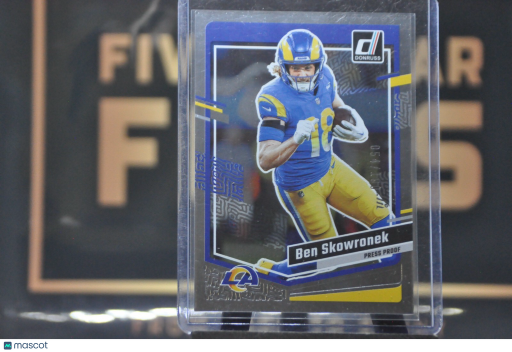 Ben Skowronek [Press Proof Silver] #163 (2023 Panini Donruss) #054/100
