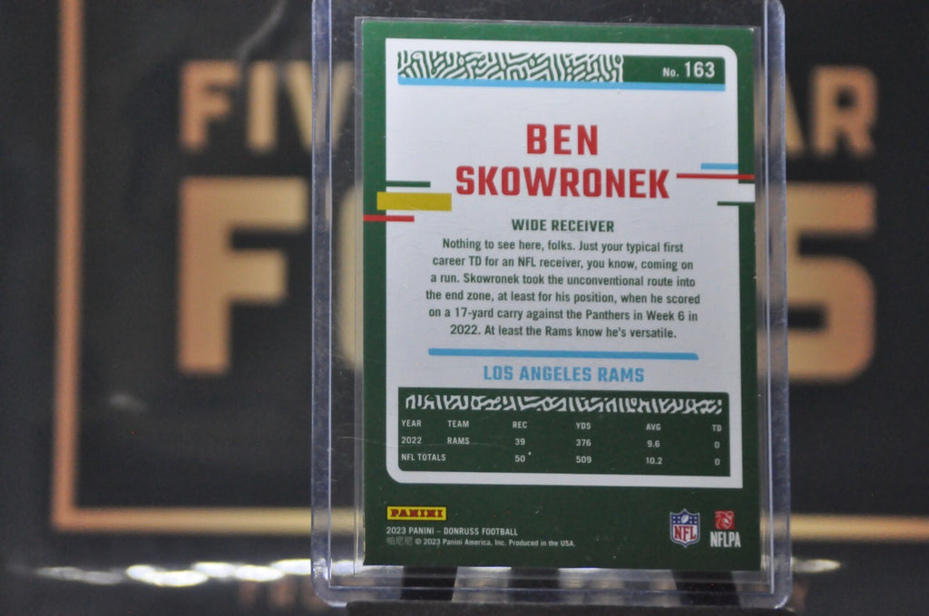 Ben Skowronek [Press Proof Silver] #163 (2023 Panini Donruss) #054/100