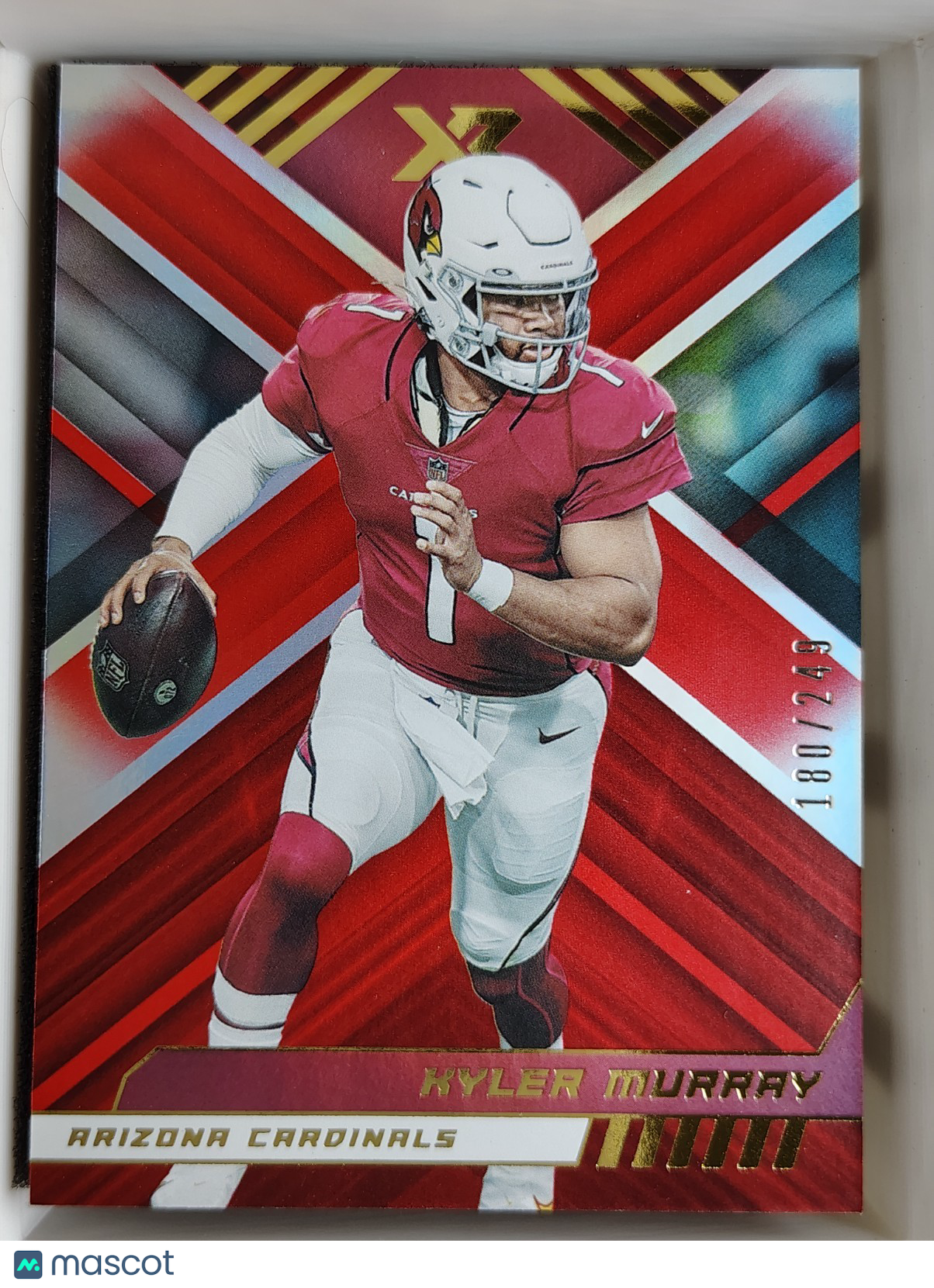 2022 Panini XR - Kyler Murray #62 Red /249