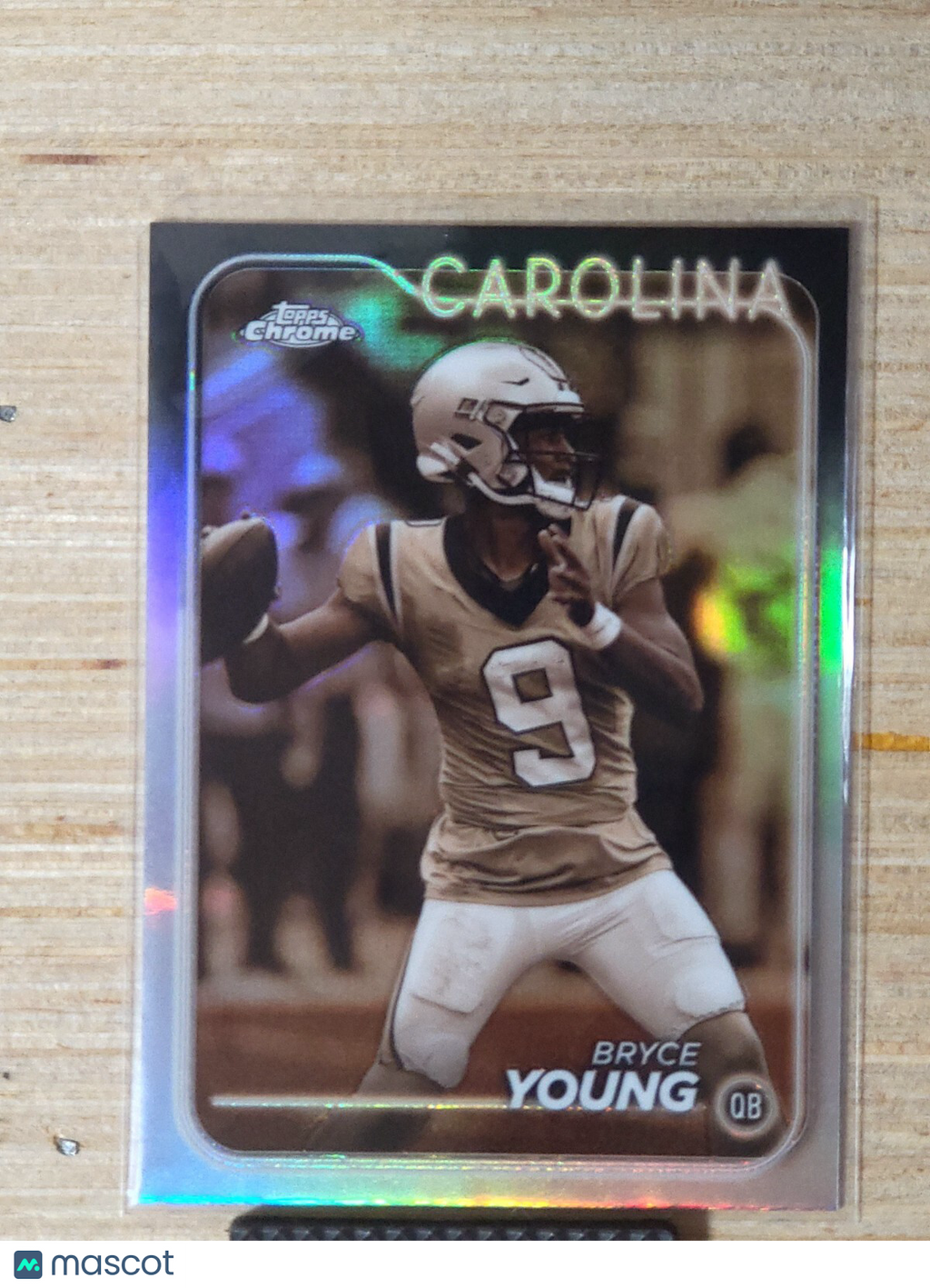 2024 Topps Chrome Football #16 Bryce Young Sepia