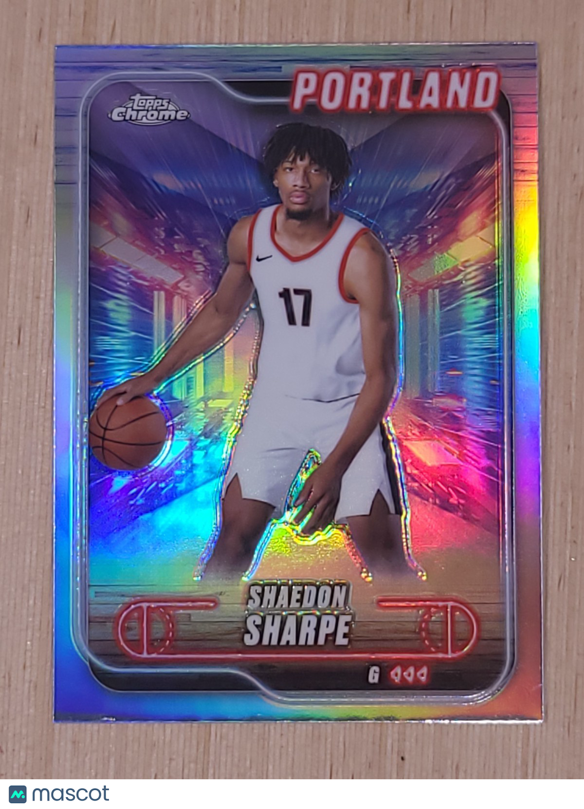 2024-25 Topps Chrome - Shaedon Sharpe #25 Refractor