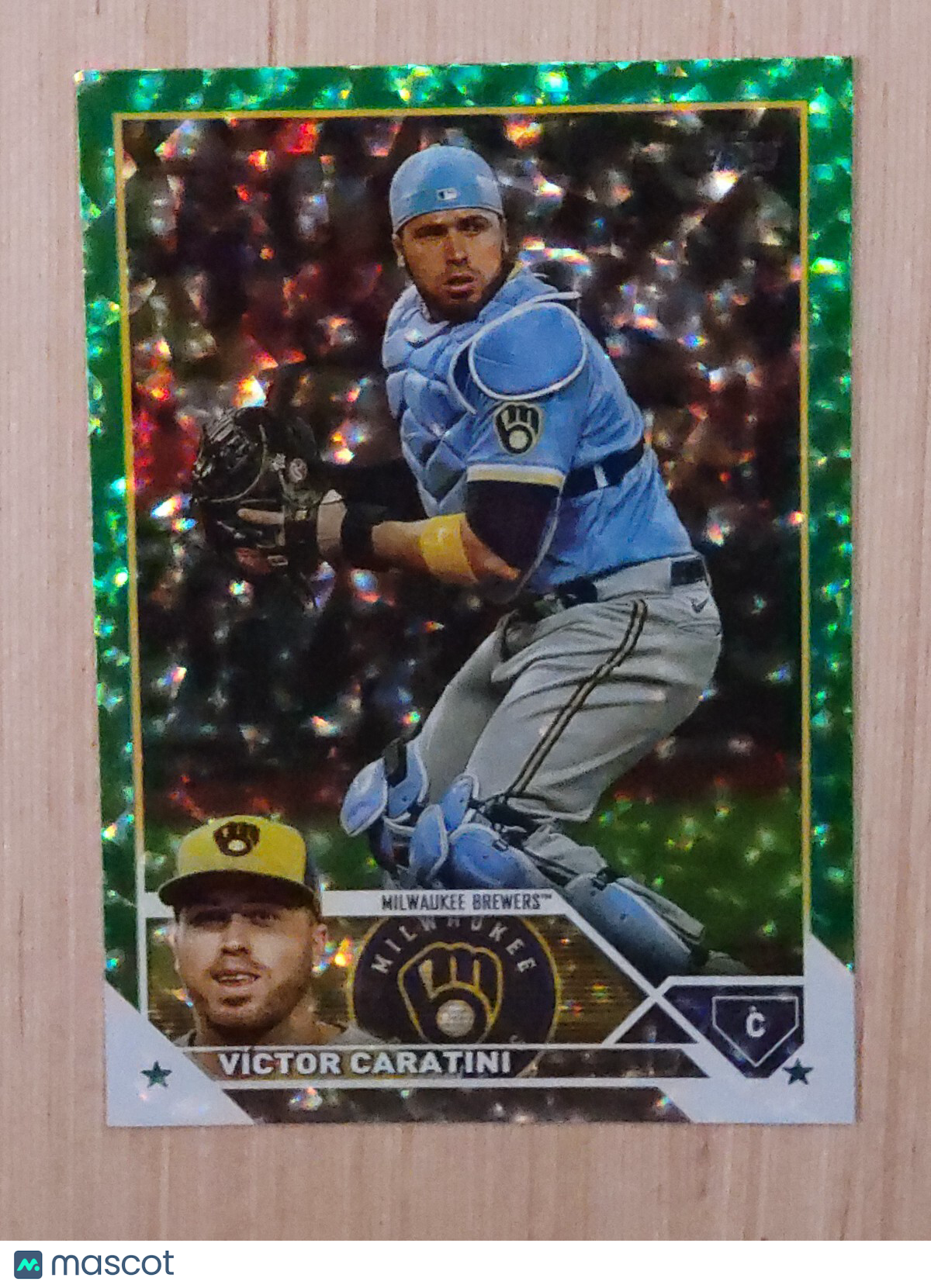 2023 Topps Series 2 - Victor Caratini #361 Green Foil