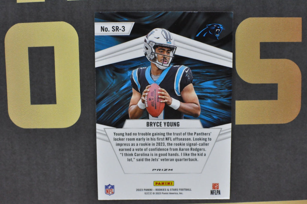 2023 Rookies & Stars Bryce Young Red Plaid Stellar Rookies #SR-3