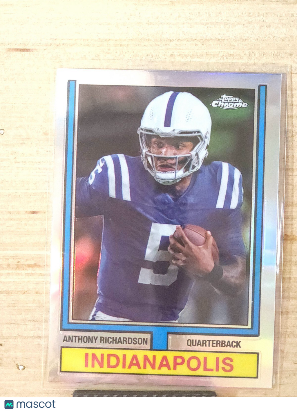 2024 Topps Chrome Football 74TF-25 Anthony Richardson Refractor