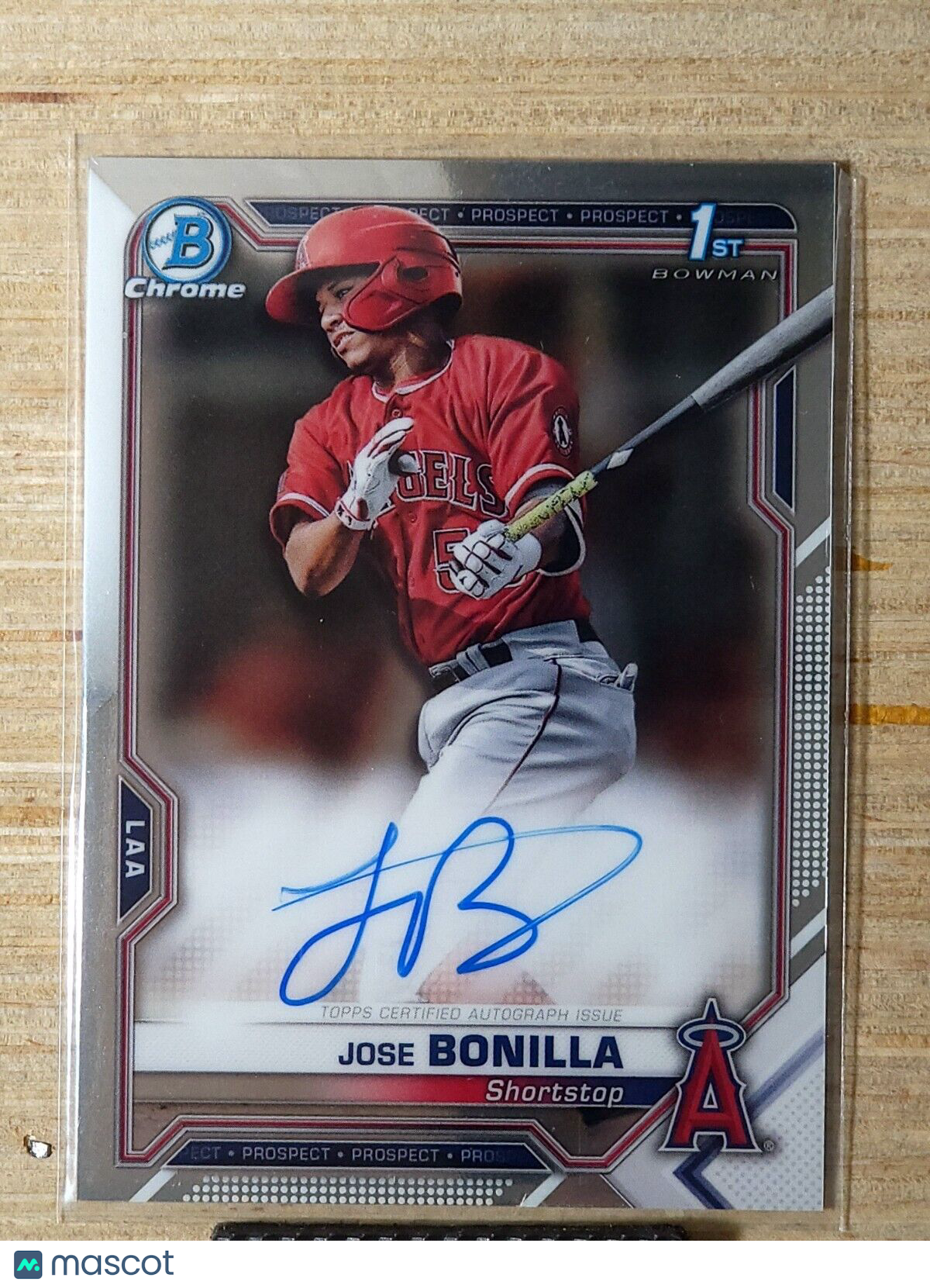 2021 Bowman Chrome - Prospect Autographs #CPA-JBO Jose Bonilla