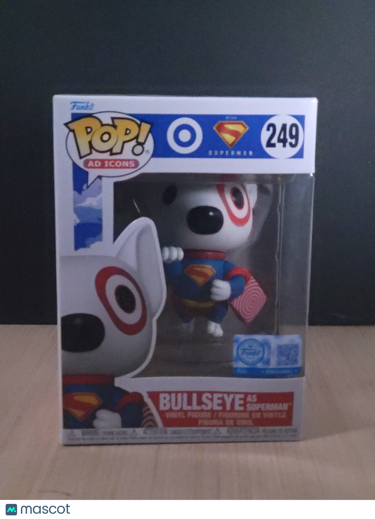 Funko Pop! Vinyl: Target 249- Bullseye Dressed as Superman