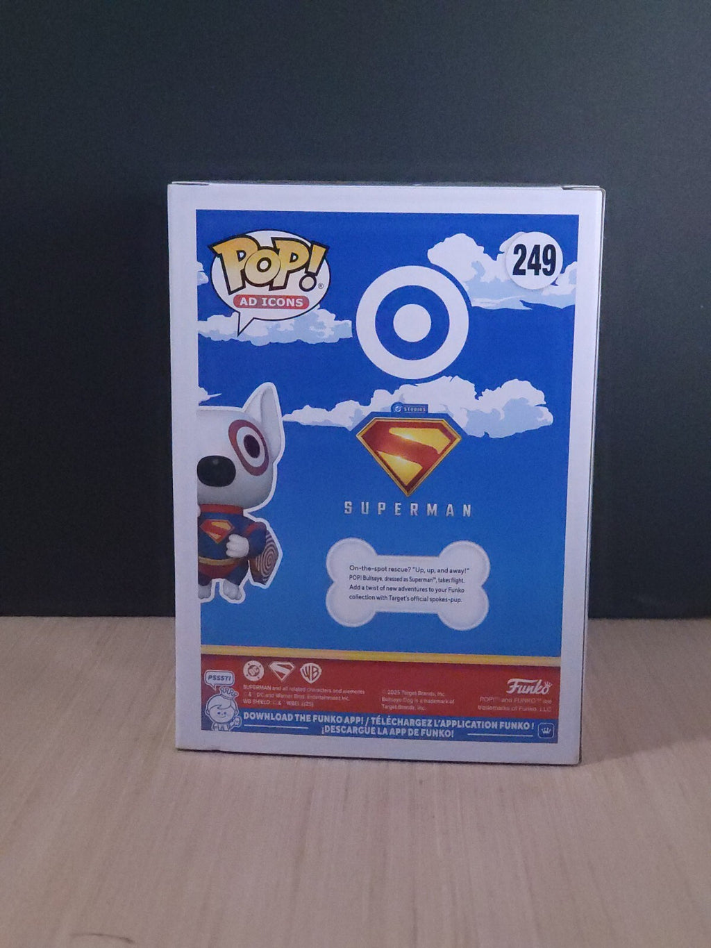 Funko Pop! Vinyl: Target 249- Bullseye Dressed as Superman