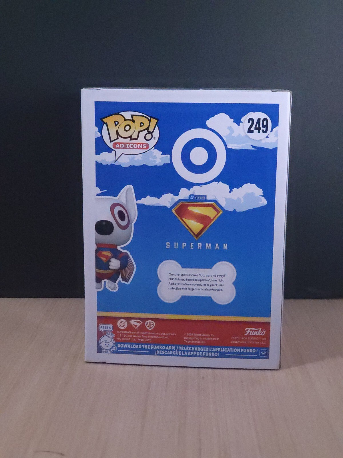 Funko Pop! Vinyl: Target 249- Bullseye Dressed as Superman