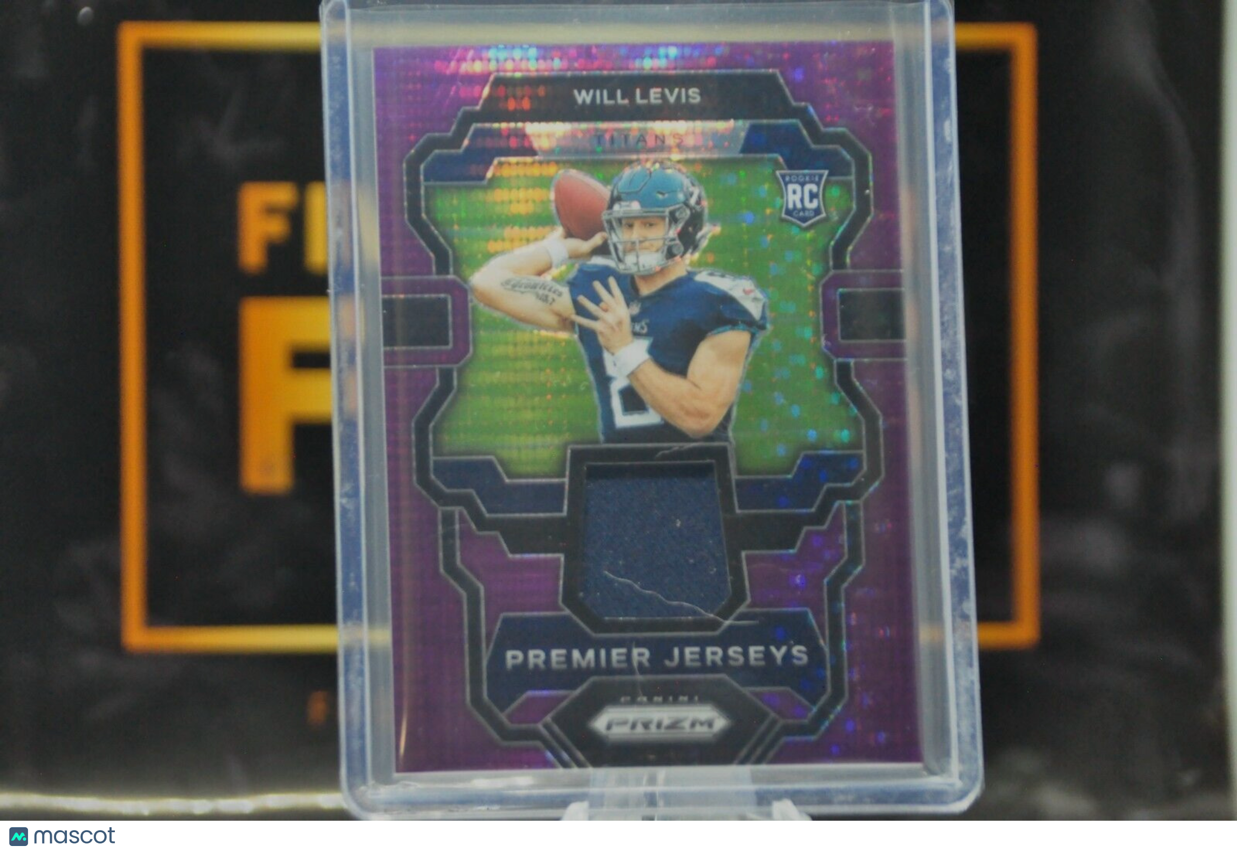 Will Levis [Purple Pulsar] #PJ-WL (2023 Panini Prizm Premier Jerseys)