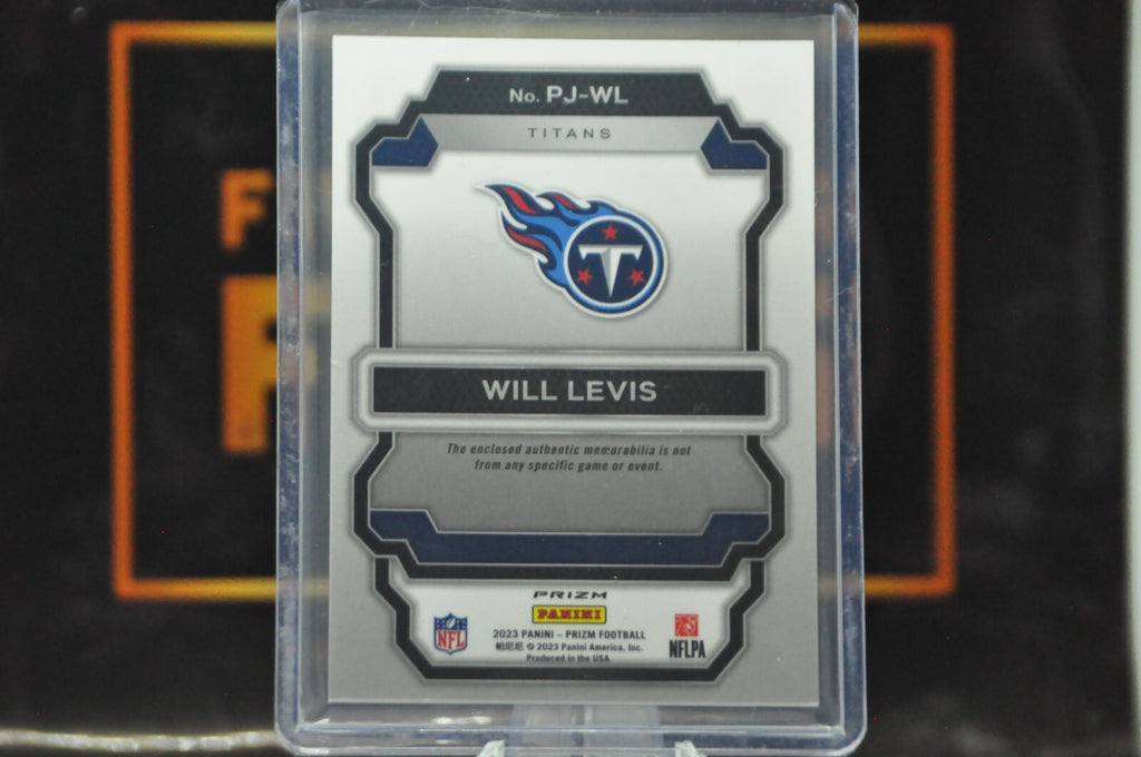 Will Levis [Purple Pulsar] #PJ-WL (2023 Panini Prizm Premier Jerseys)