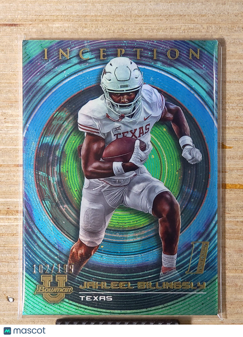 2022-23 Bowman Inception University - #53 Jahleel Billingsly Green