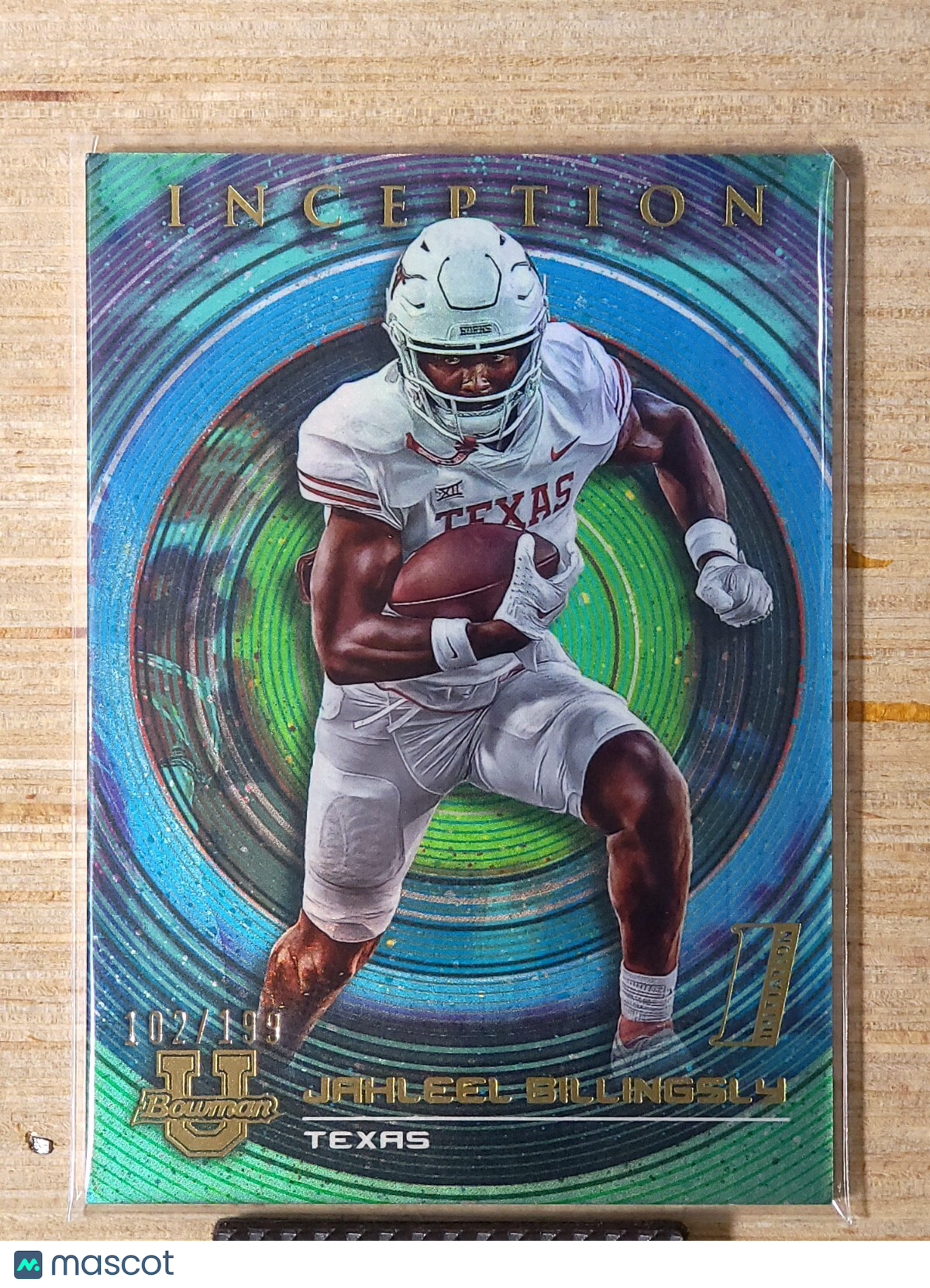 2022-23 Bowman Inception University - #53 Jahleel Billingsly Green