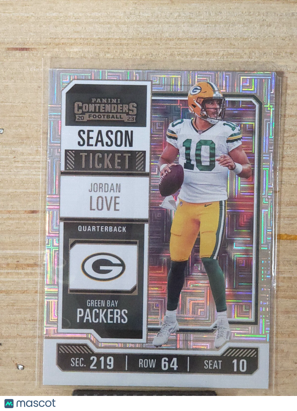2023 Panini Contenders - Season Ticket #39 Jordan Love