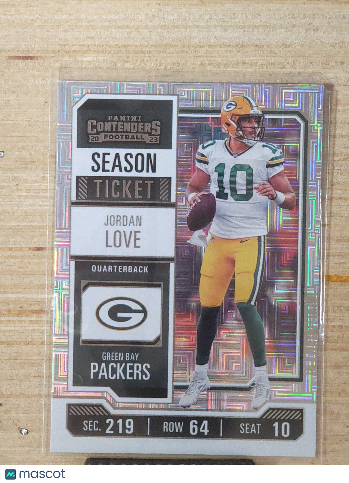 2023 Panini Contenders - Season Ticket #39 Jordan Love