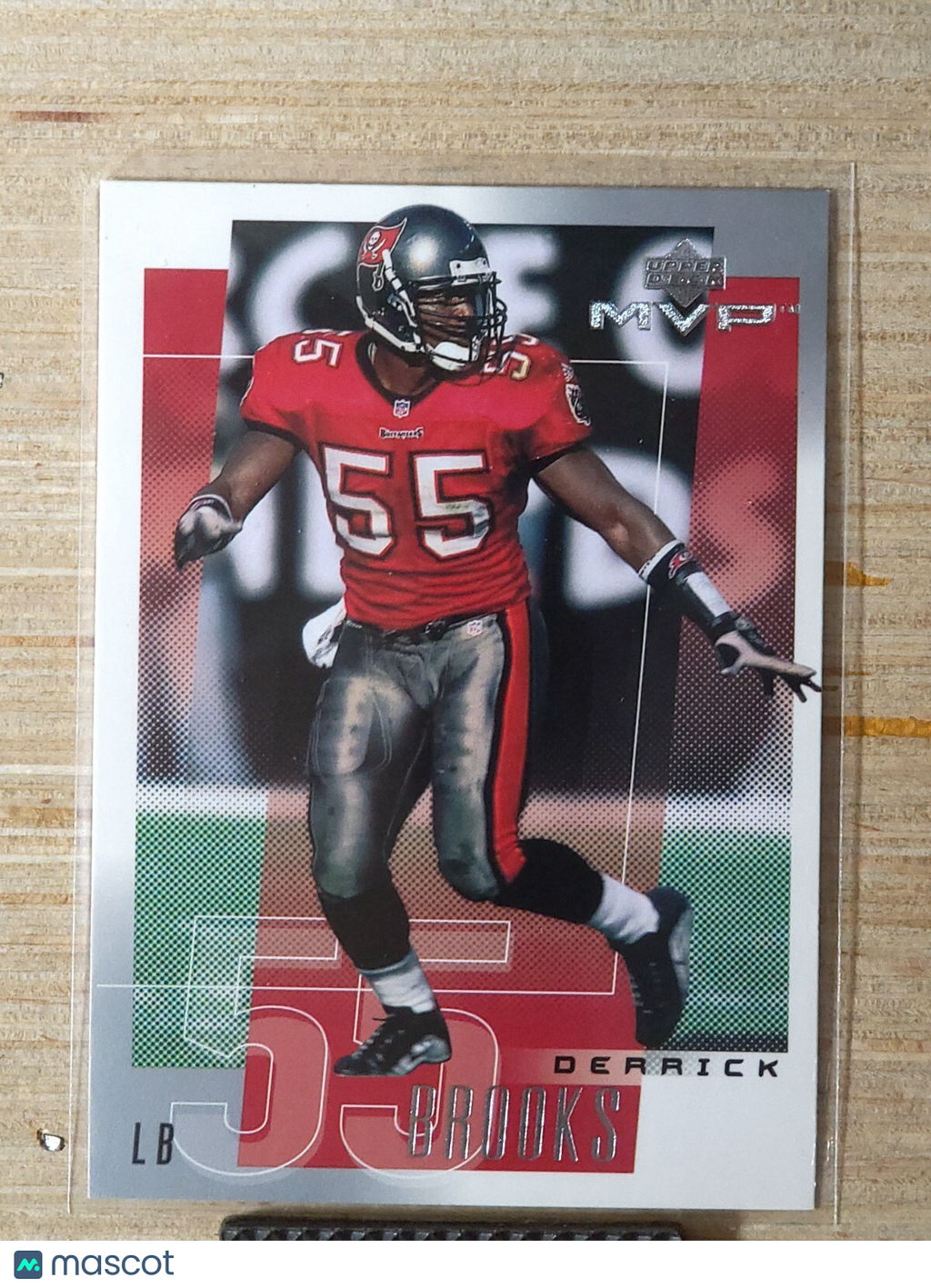 2001 Upper Deck MVP - Derrick Brooks #258