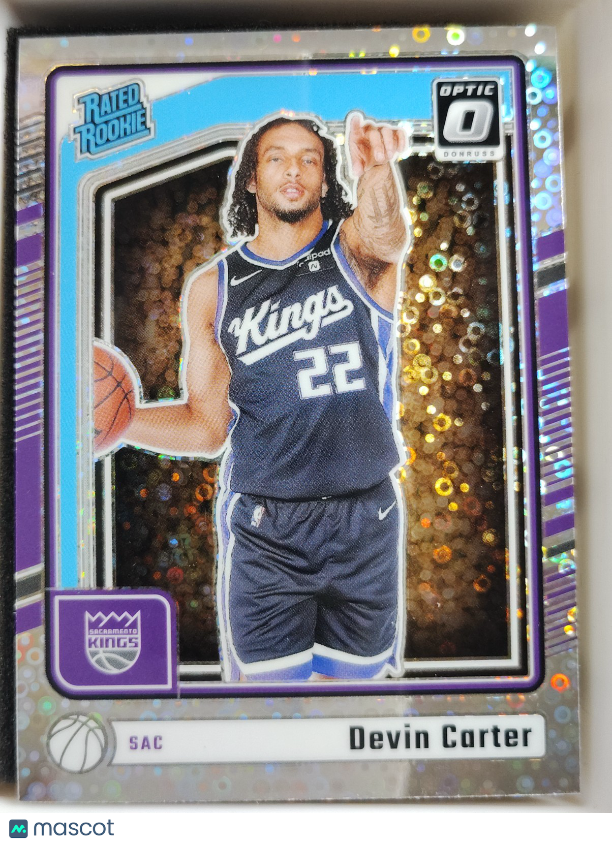 2024-25 Panini Donruss Optic #290 Devin Carter Fast Break