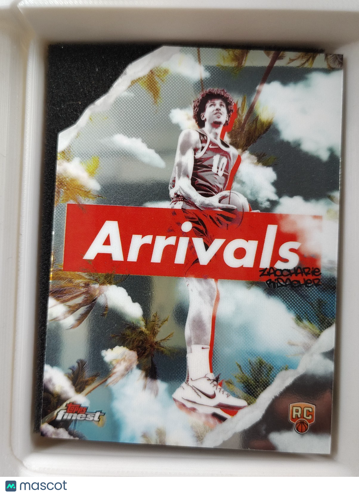2024-25 Topps Finest Arrivals #A-4 Zaccharie Risacher