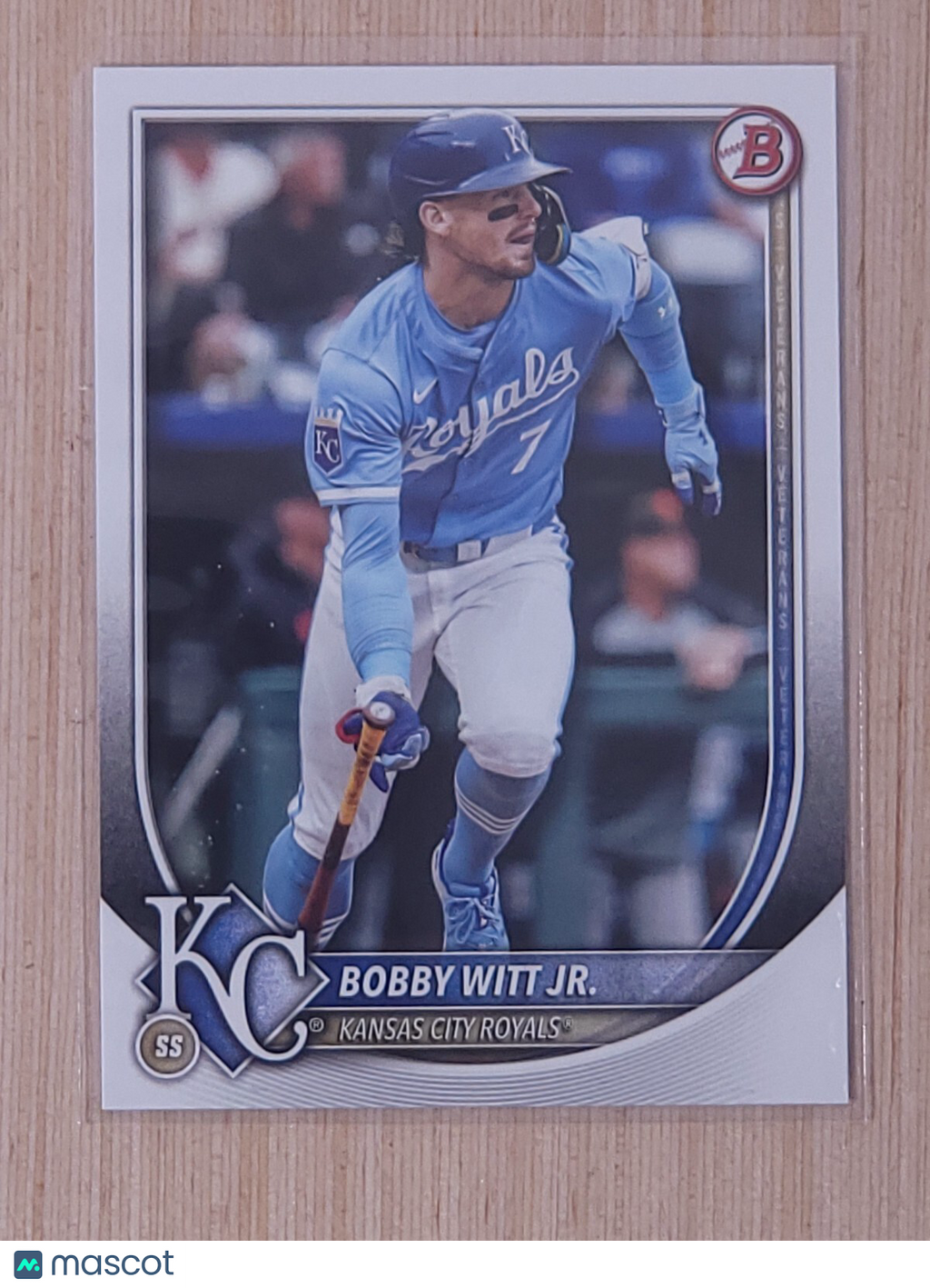 2025 Bowman #7 Bobby Witt Jr.