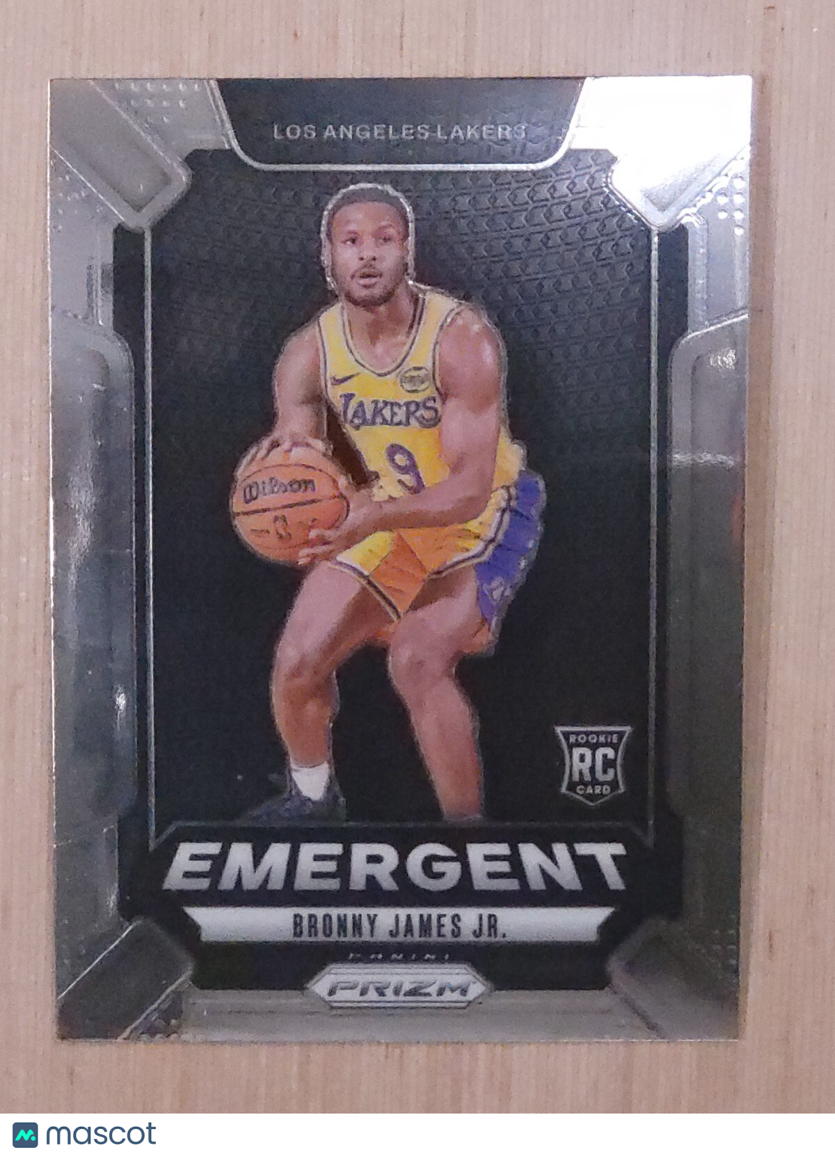 2024-25 Panini Prizm - Emergent Bronny James #8 (RC)