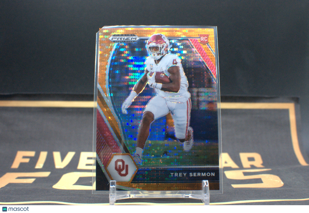 2021 Panini Prizm Draft Picks Trey Sermon [Orange Pulsar] #123*Free Shipping@$10