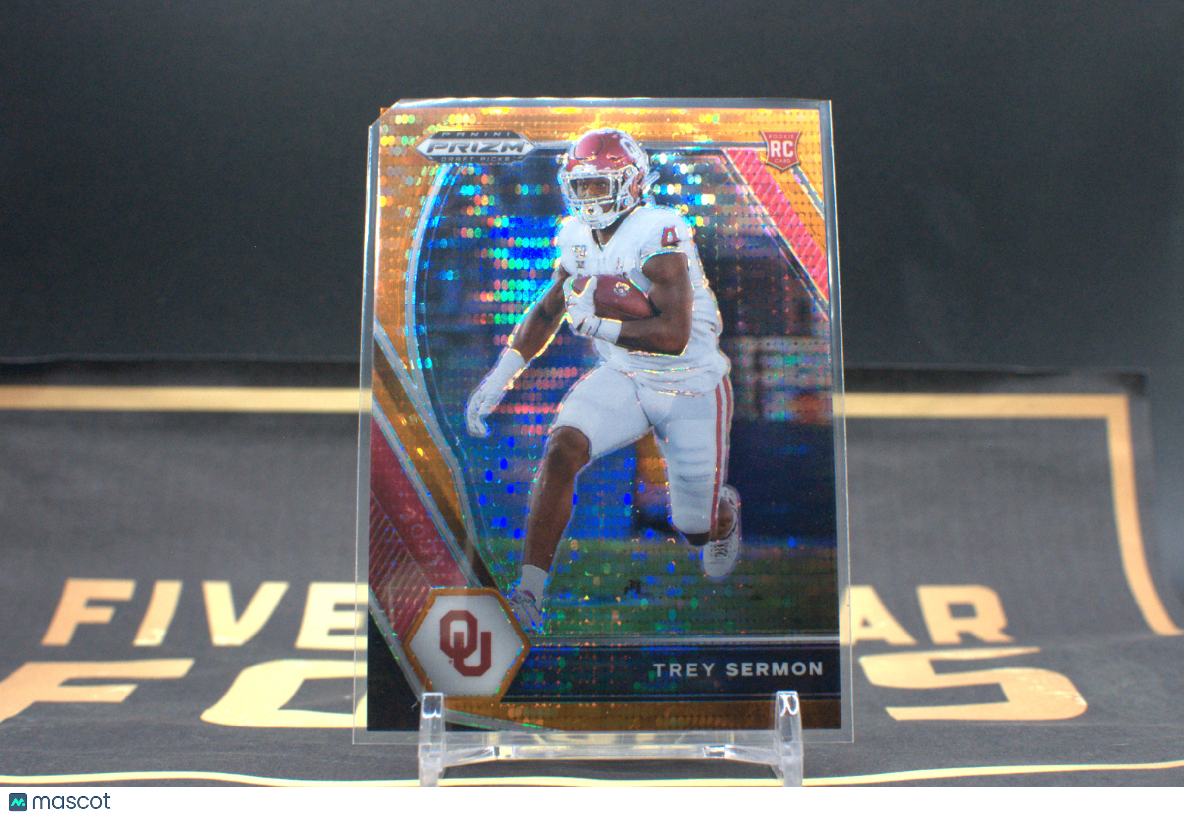 2021 Panini Prizm Draft Picks Trey Sermon [Orange Pulsar] #123*Free Shipping@$10