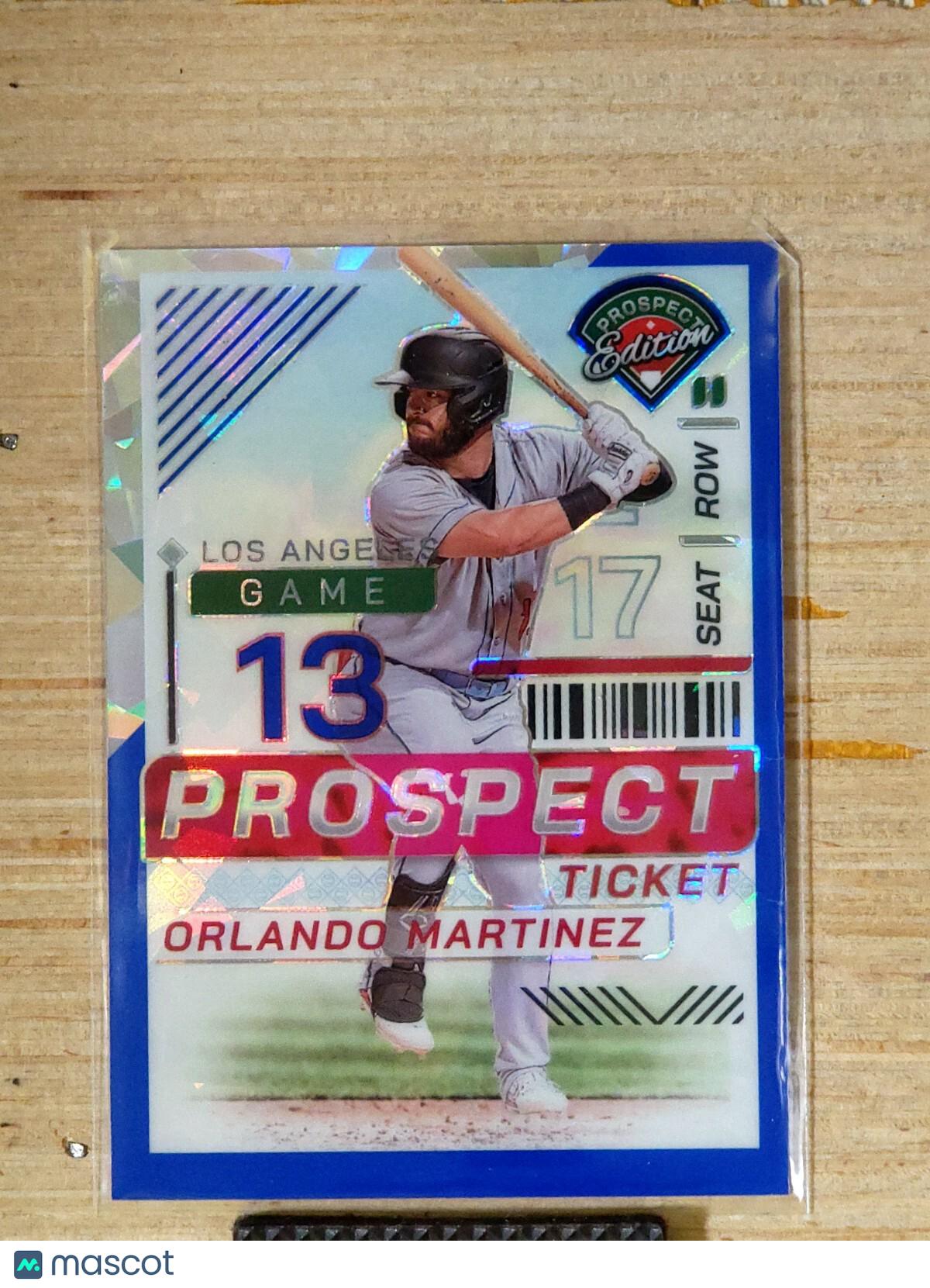 2024 Panini Prospect Edition #139 Orlando Martinez Blue Ice 132/299