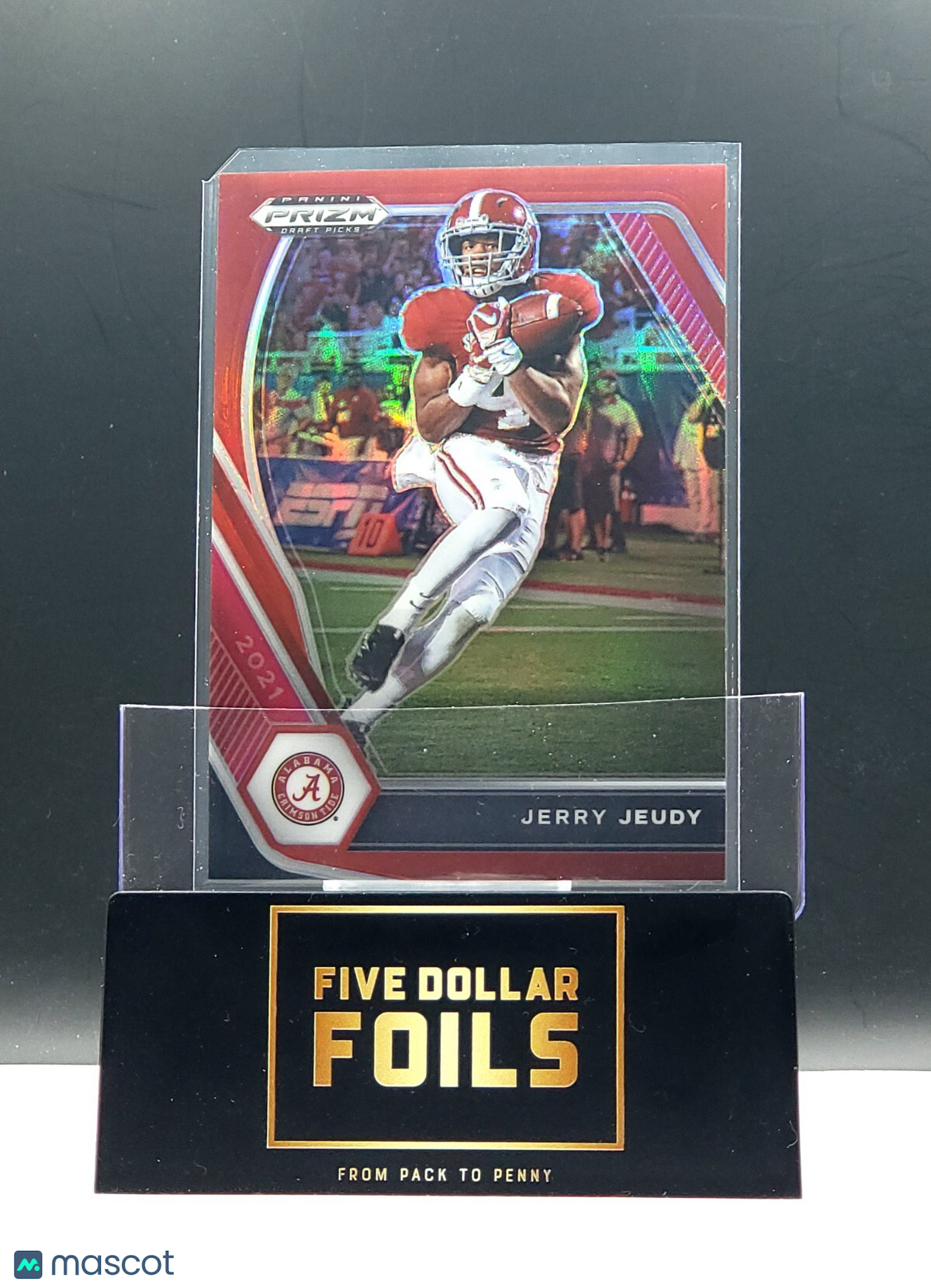 2021 Panini Prizm Draft Picks - #67 Jerry Jeudy Red 052/299