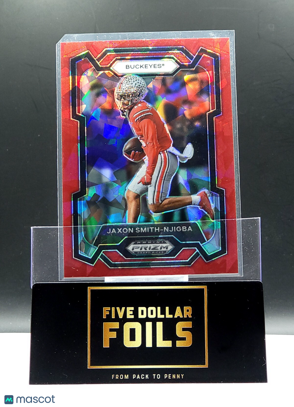2024 Panini Prizm Draft Picks #81 Jaxon Smith-Njigba Red Ice