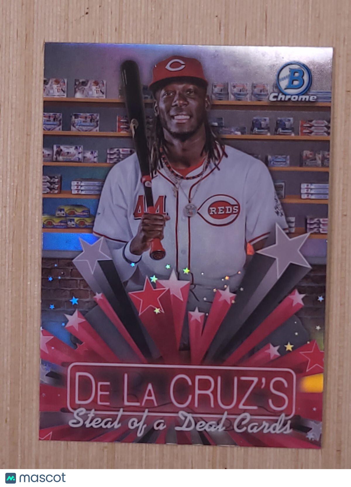 2025 Bowman Elly De La Cruz Chrome Card Shop HS-15