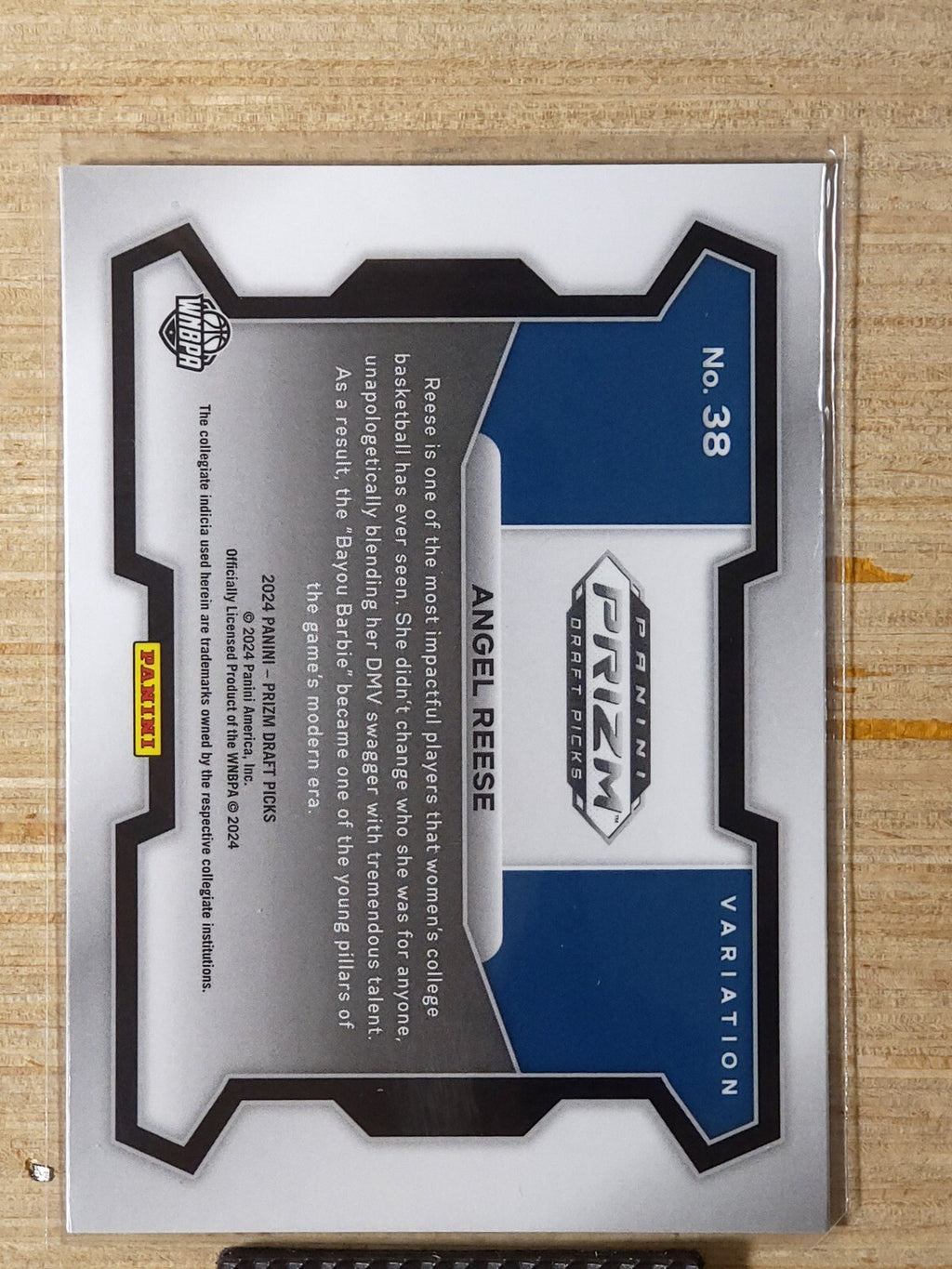 2024 Panini Prizm Draft Picks 38 Angel Reese Variation