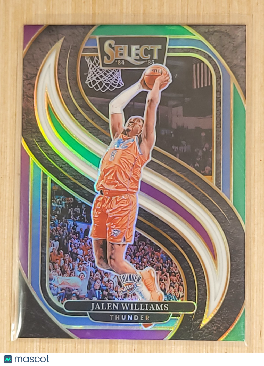 2024-25 Panini Select - Premier Level Jalen Williams #124 Tri-Color Prizm
