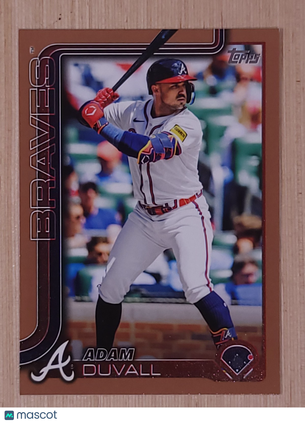 2025 Topps Series 2 #654 Adam Duvall Bronze 0694/2025