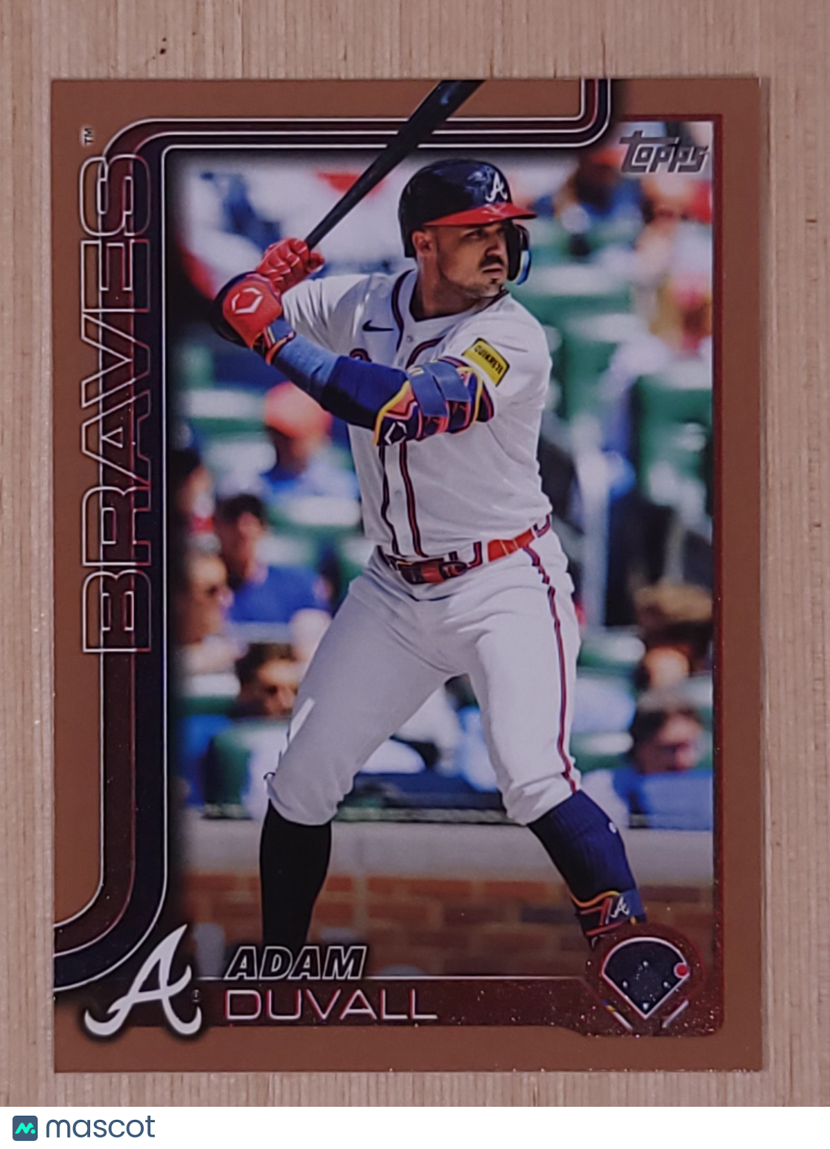 2025 Topps Series 2 #654 Adam Duvall Bronze 0694/2025