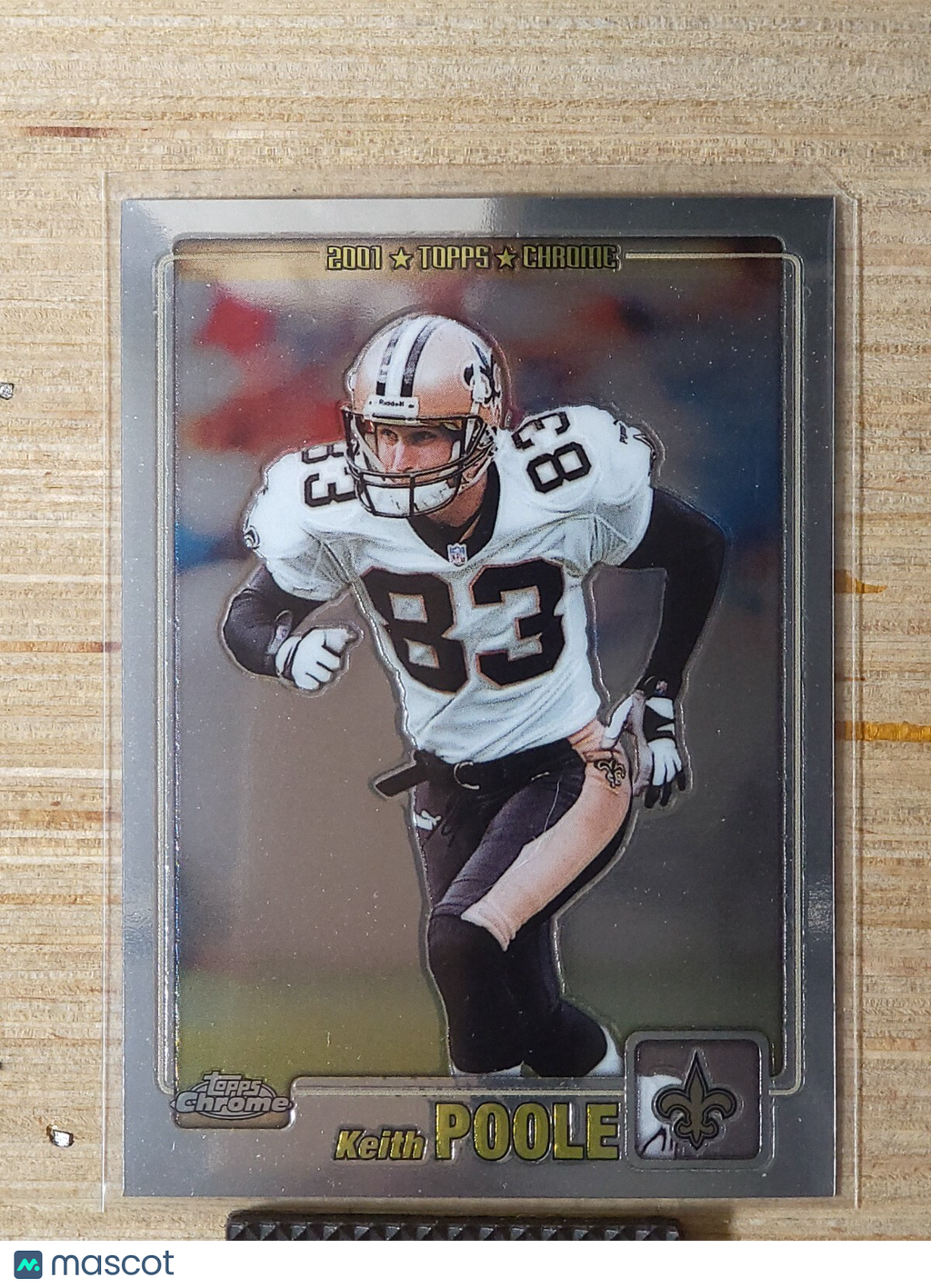 2001 Topps Chrome - Keith Poole #187
