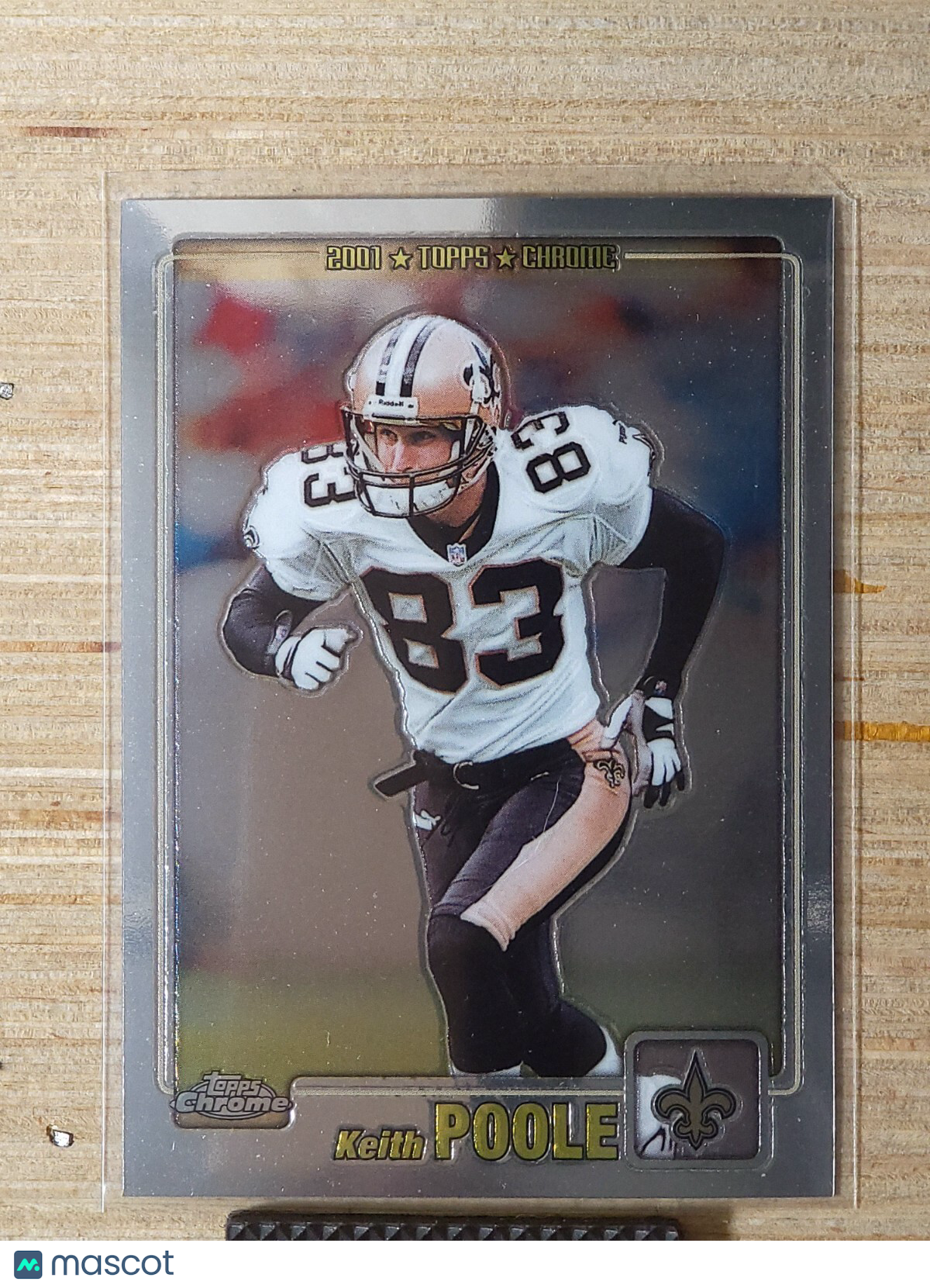 2001 Topps Chrome - Keith Poole #187