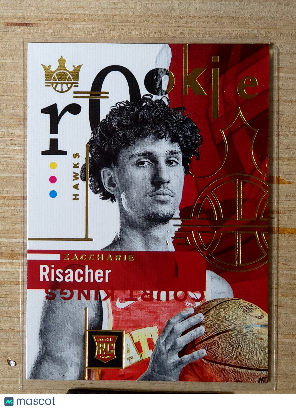 2024-25 Panini Court Kings Rookies I #133 Zaccharie Risacher