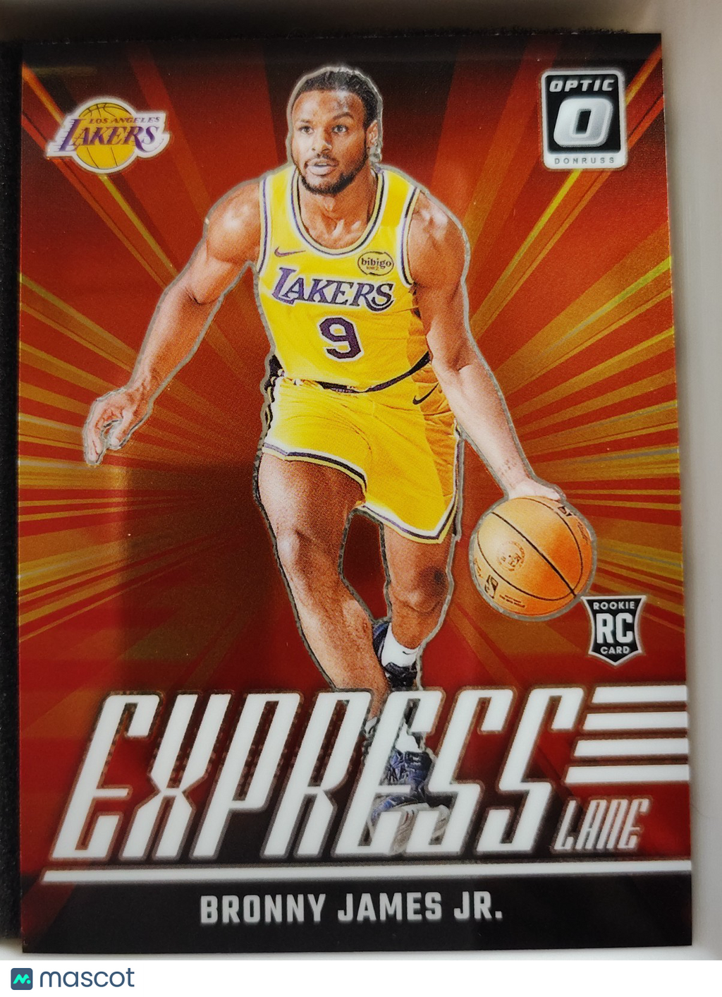 2024-25 Panini Donruss Optic Express Lane #4 Bronny James Jr.