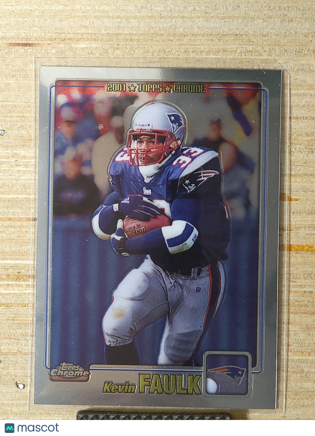 2001 Topps Chrome - Kevin Faulk #106
