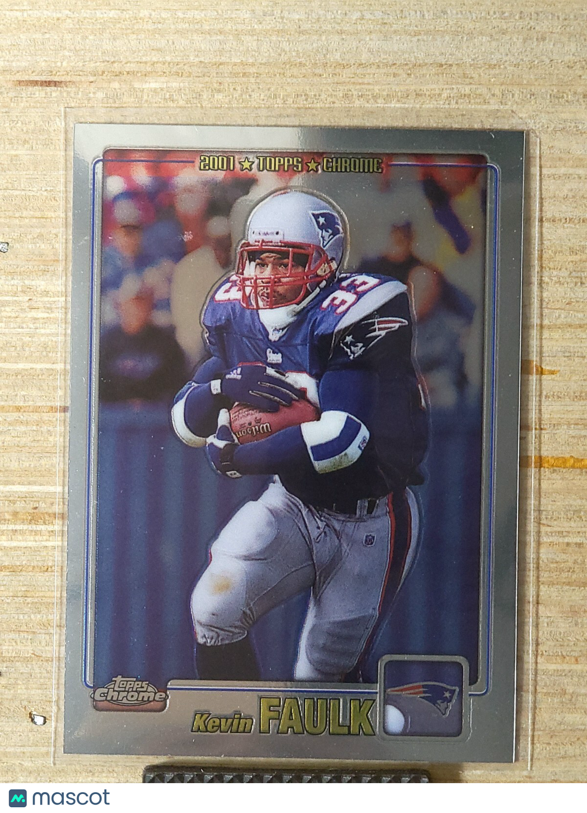 2001 Topps Chrome - Kevin Faulk #106