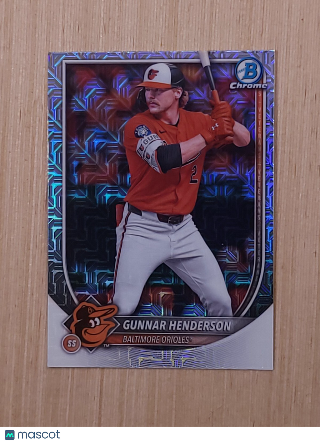 2025 Bowman Chrome - Gunnar Henderson #2 Mega Box Mojo