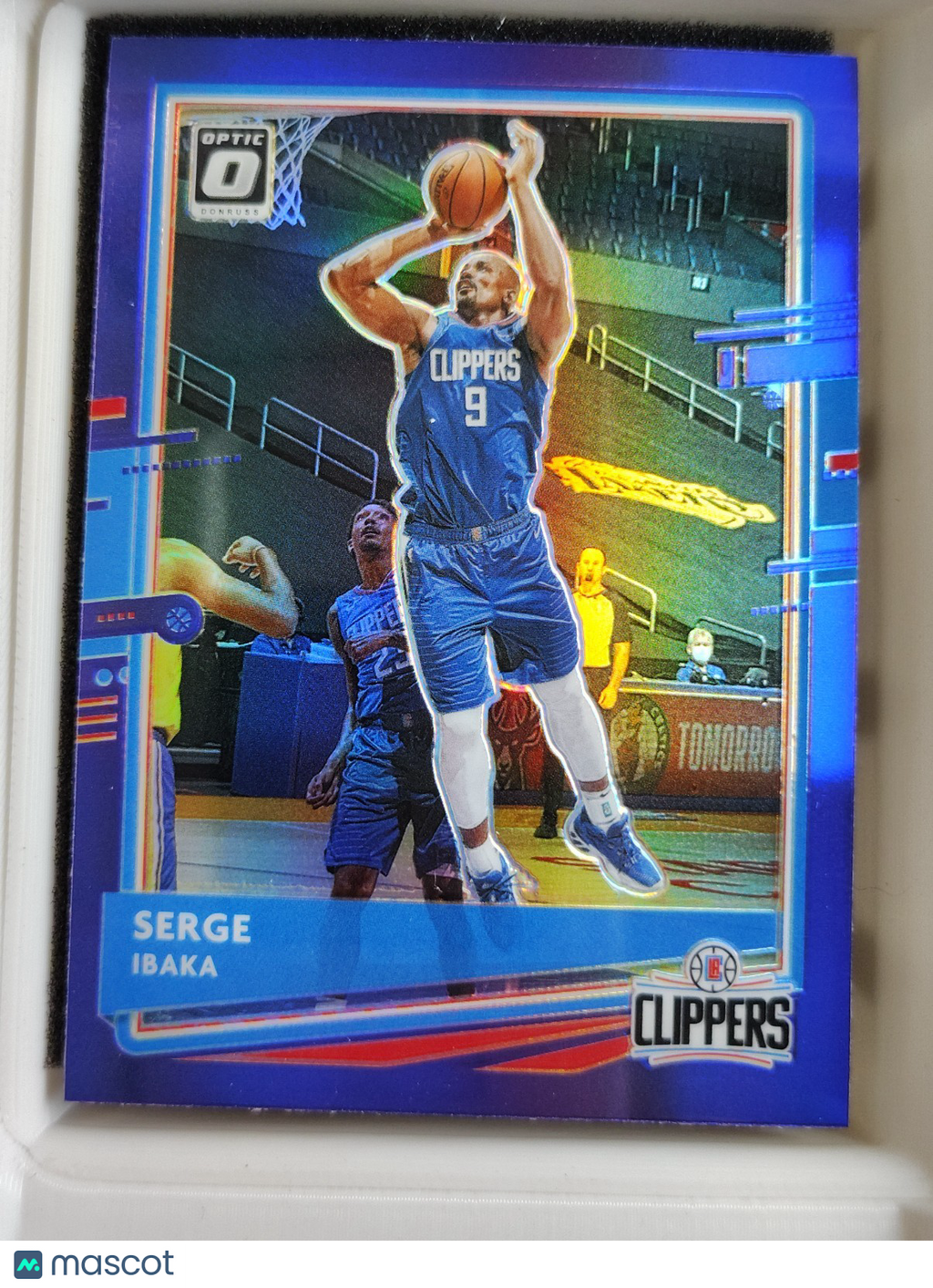 2020-21 Panini Donruss Optic Serge Ibaka #91 Purple Prizm